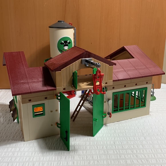 Large Country Barn w/Silo 5119 by Playmobil - Complete - Family Farm - Picture 13 of 17